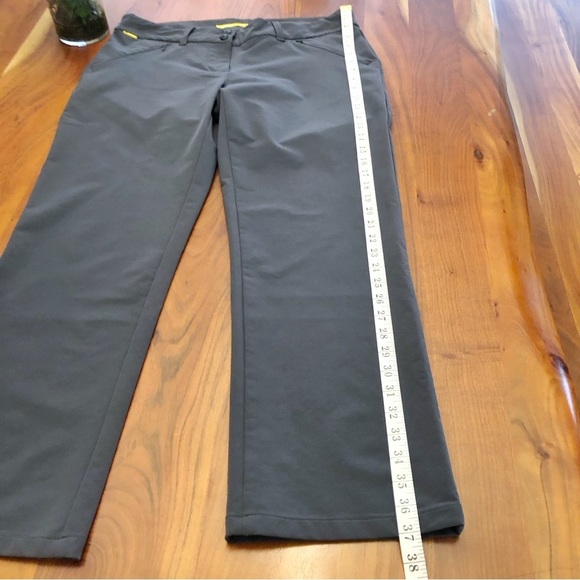 Lole Activewear Straight Legs Gray Casual Medium Rise Capri Trousers Pants. XL - Picture 9 of 12